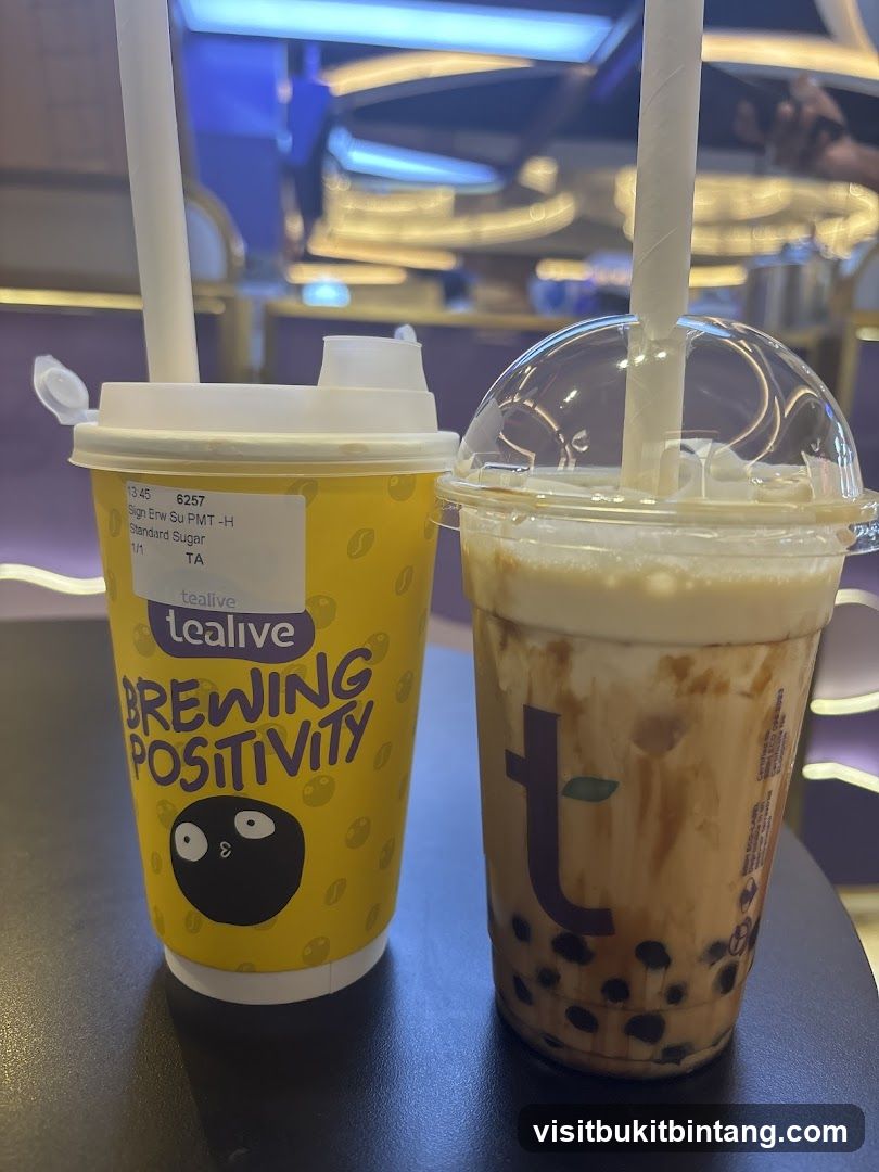 Tealive Drinks