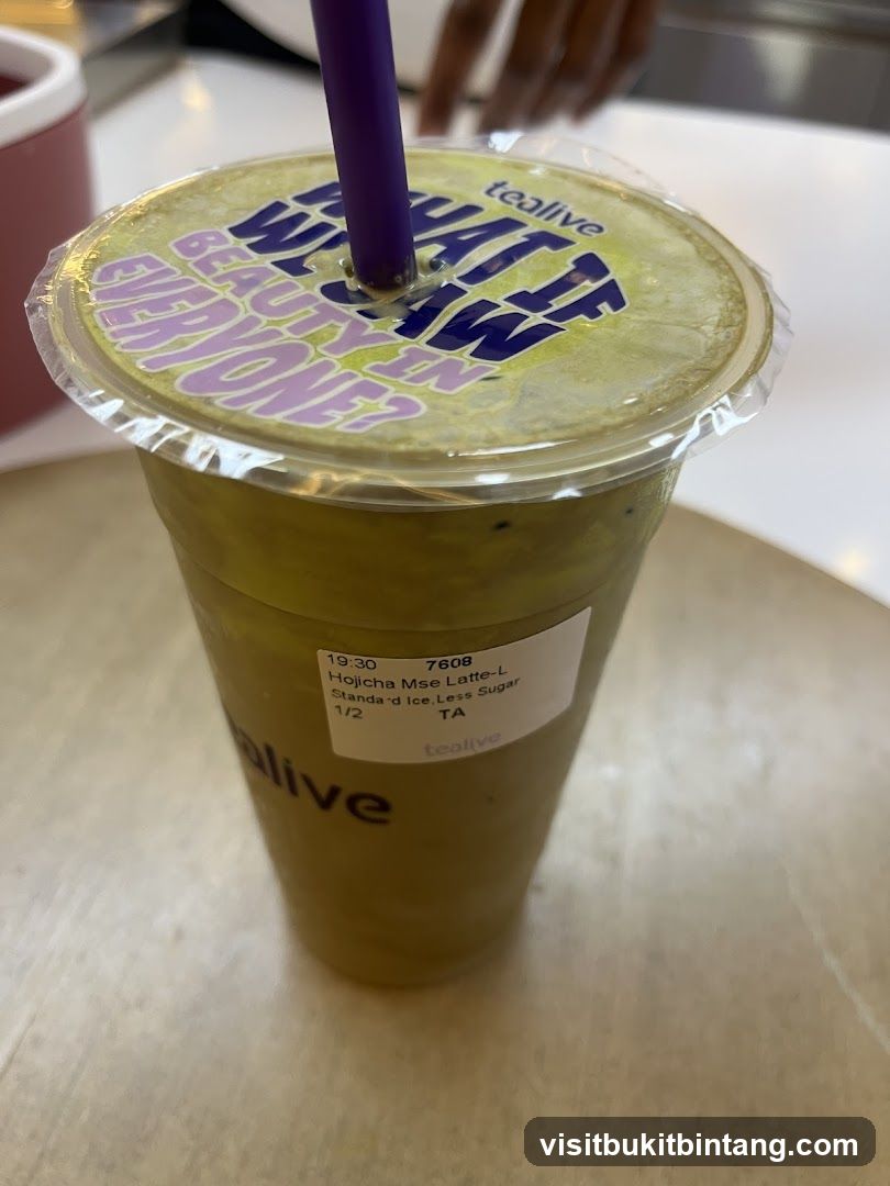 Hojicha Mse Latte