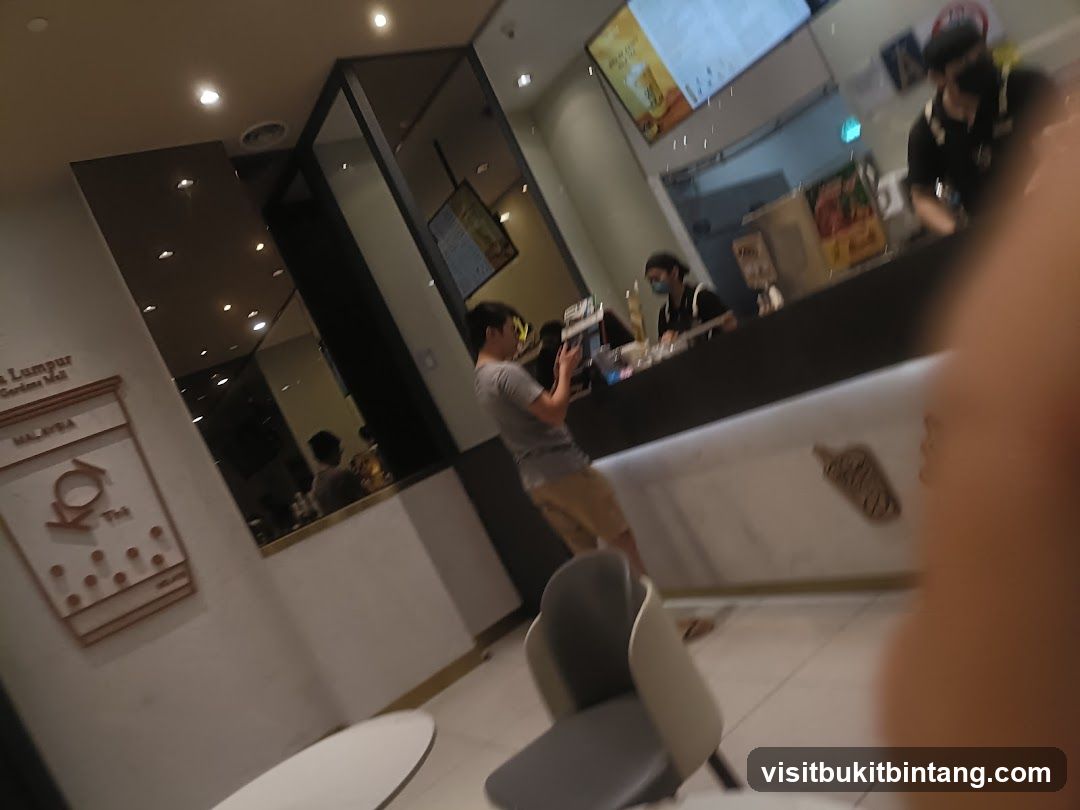 Bubble Tea Shop Counter