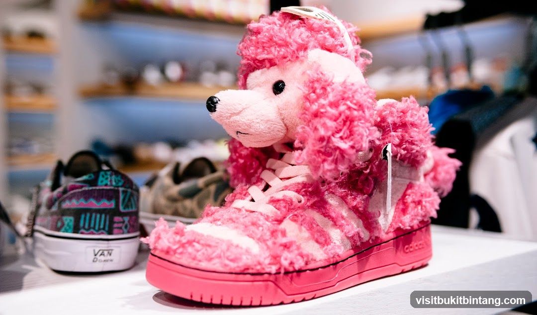 Pink Teddy Bear Sneaker