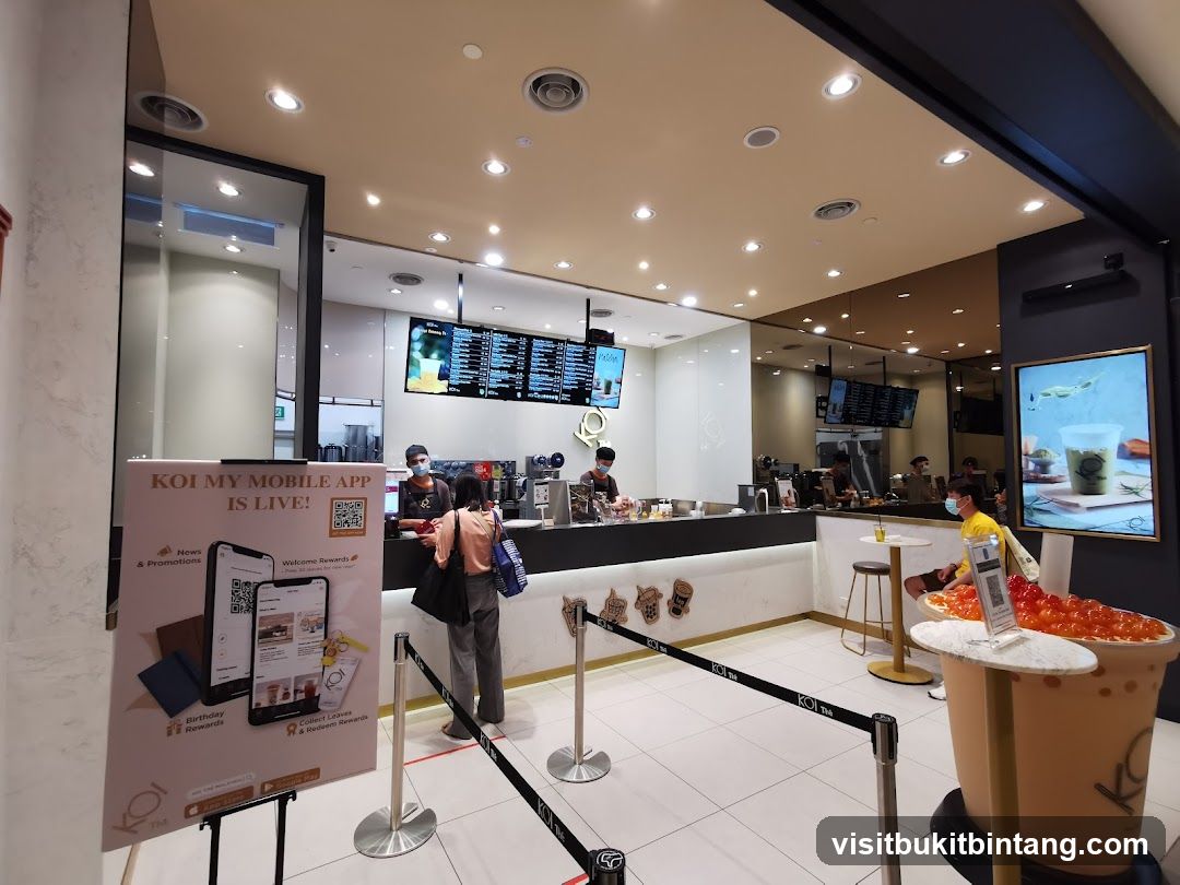 Bubble Tea Shop Interior
