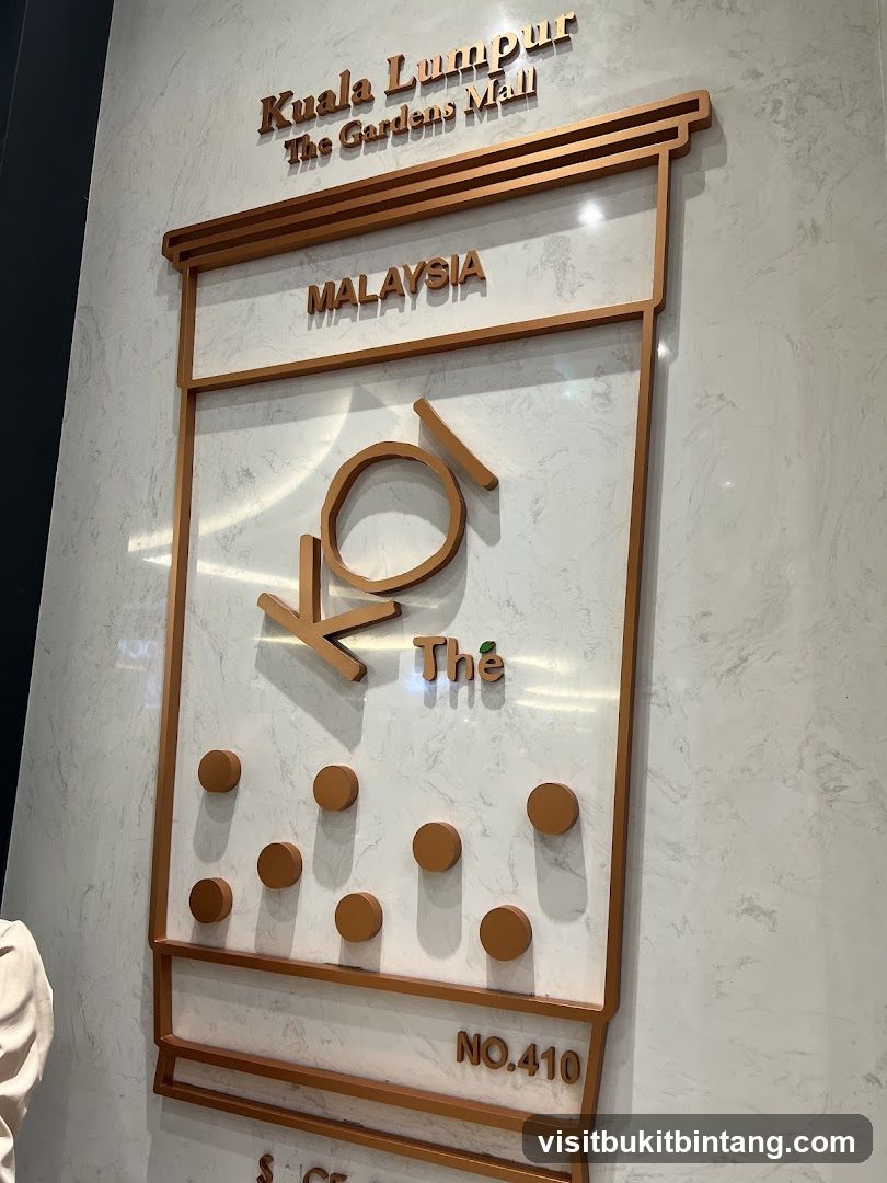 The Koi Malaysia Sign