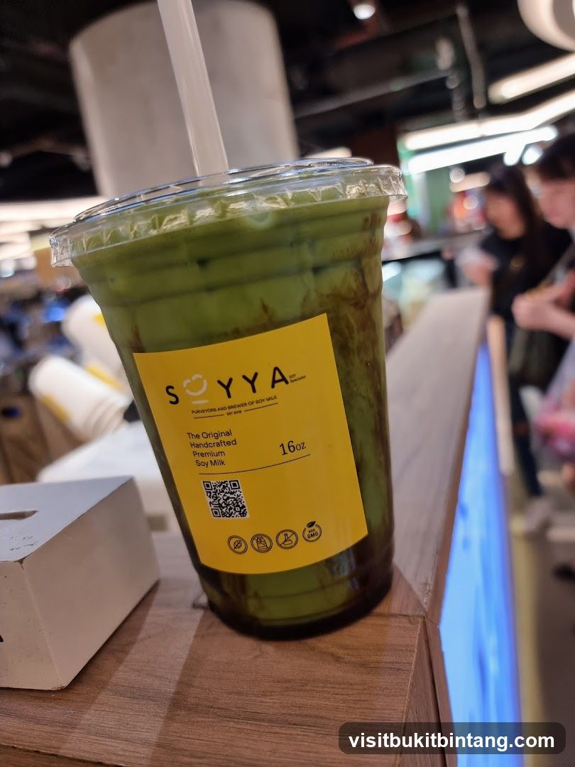 Matcha Soy Milk Drink