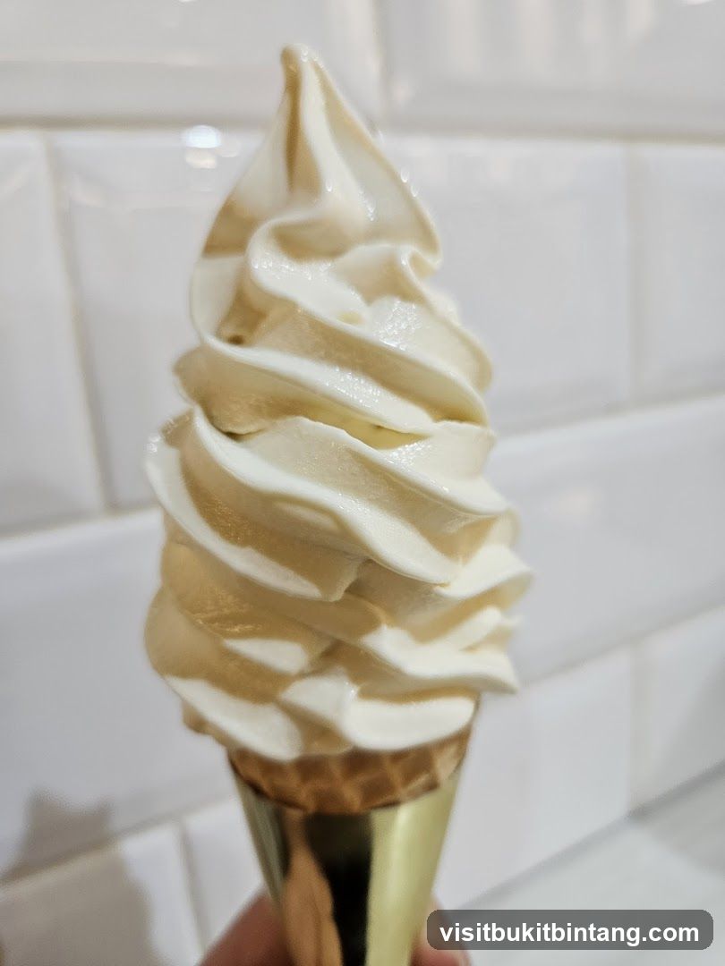 Soft Serve Ice Cream Cone