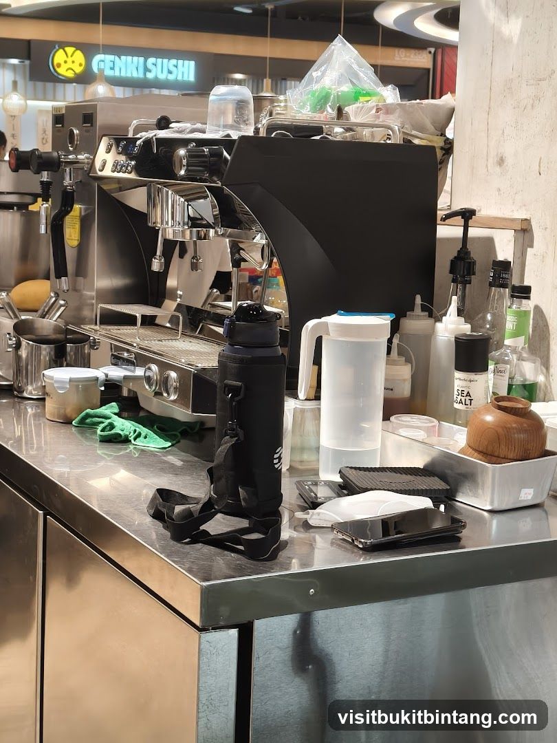Coffee Machine and Countertop