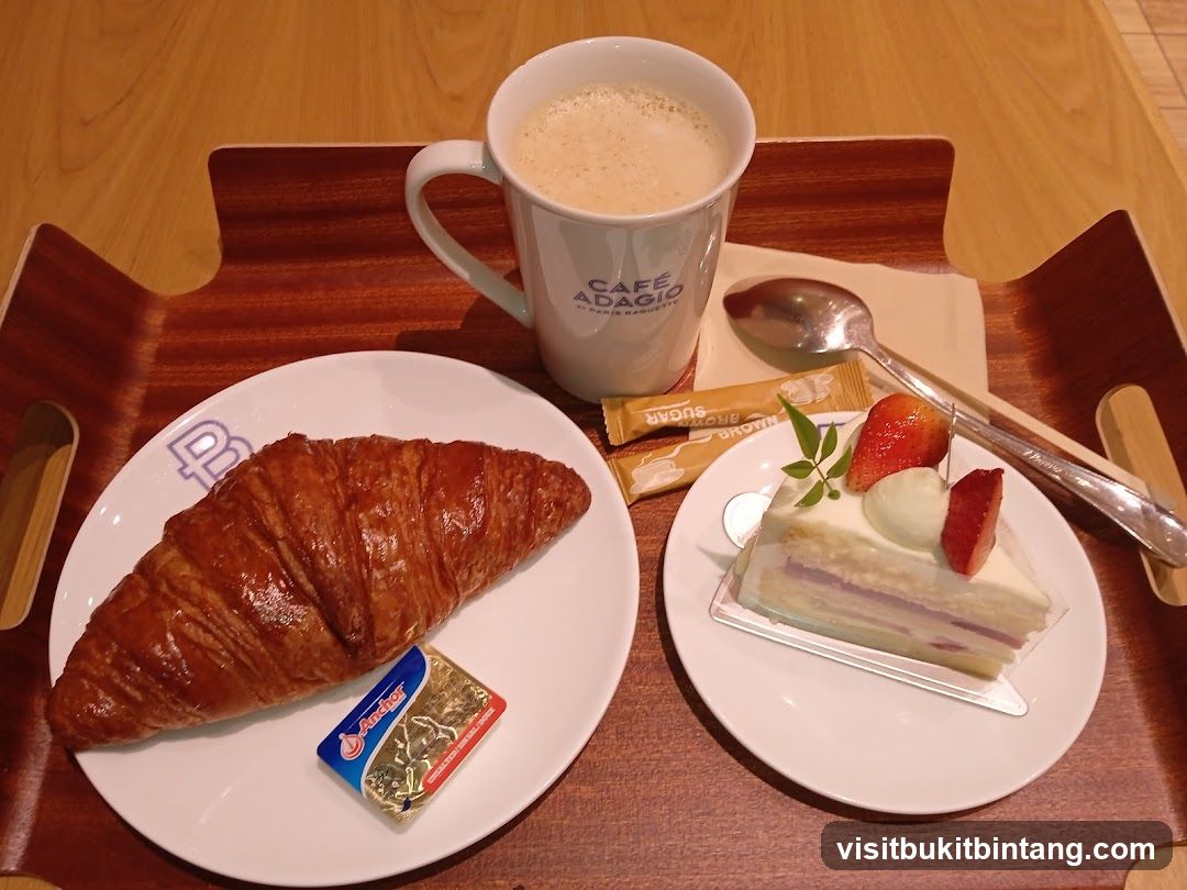 Coffee and Pastry Set