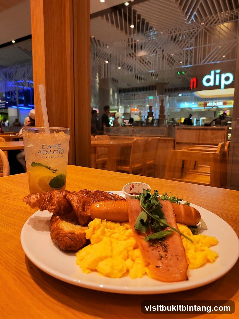 Breakfast Platter with Drink