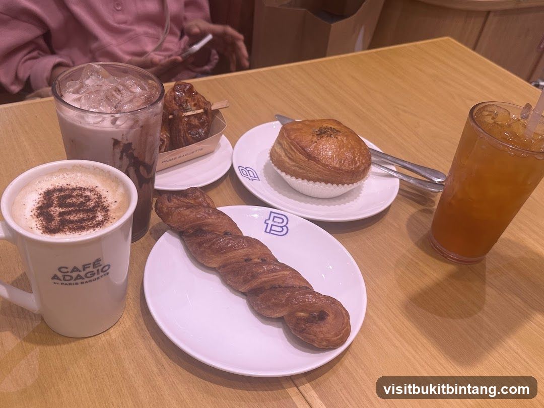 Cafe Adagio by Paris Baguette Treats