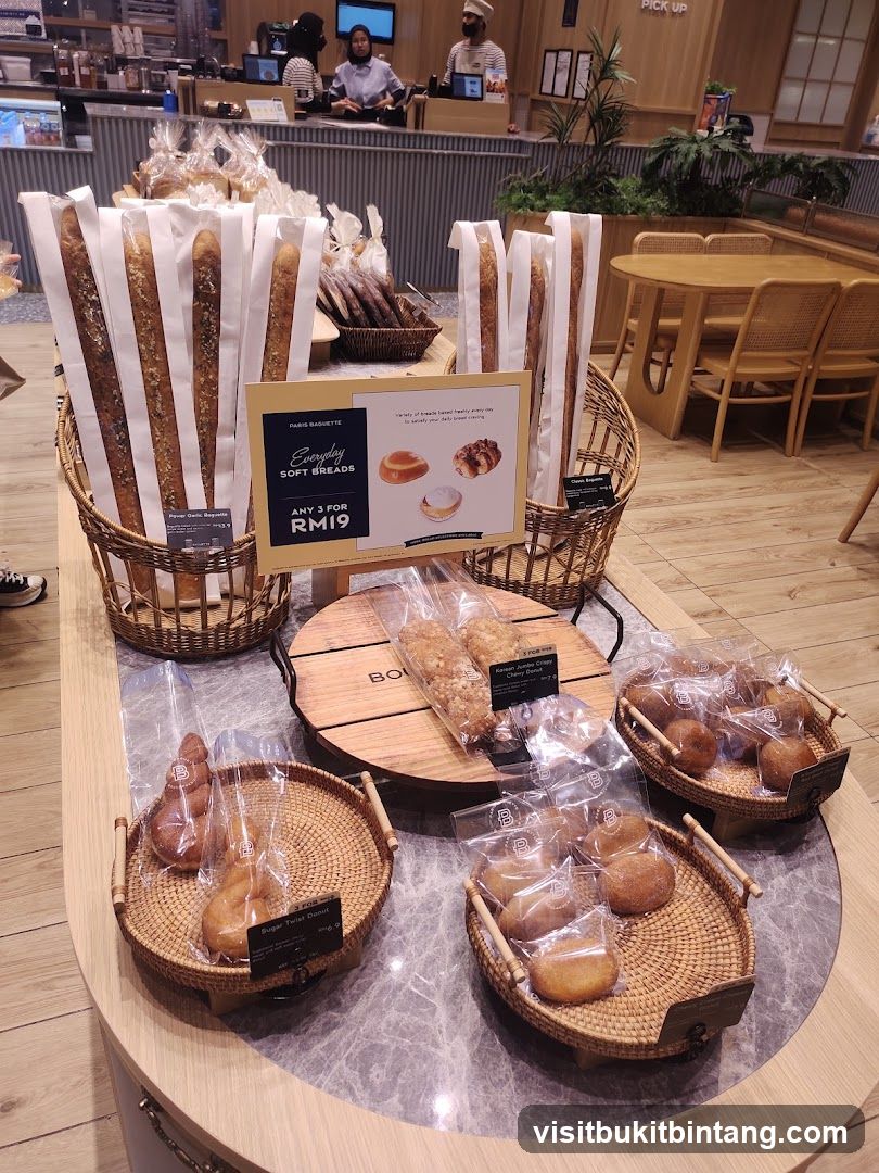 Paris Baguette Display