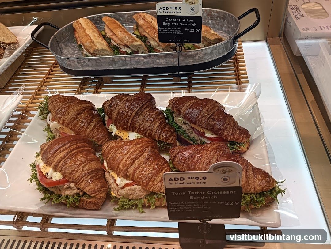 Sandwiches and Croissants
