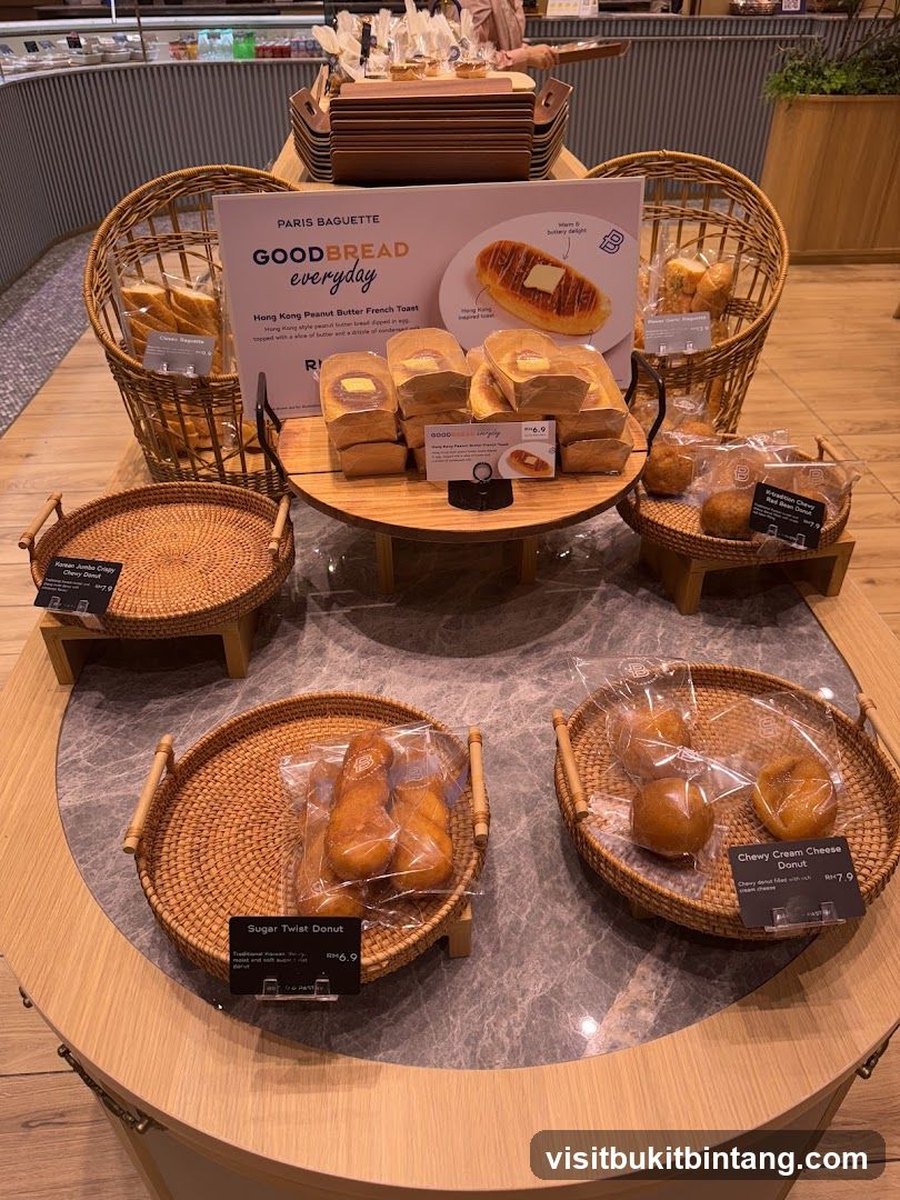Paris Baguette Display