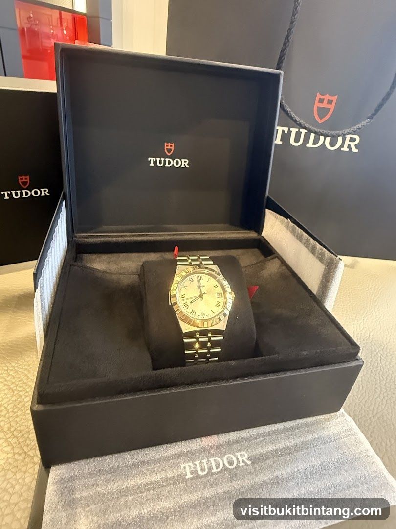 Tudor Watch in Presentation Box