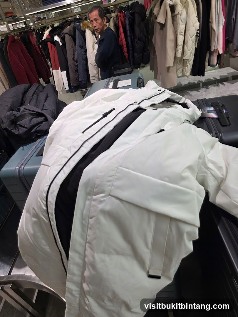 Man in Clothing Store