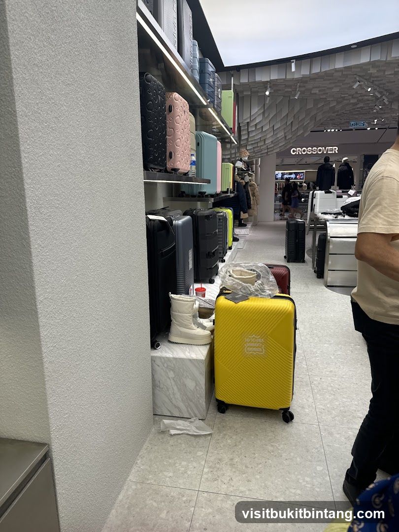 Luggage Store Interior