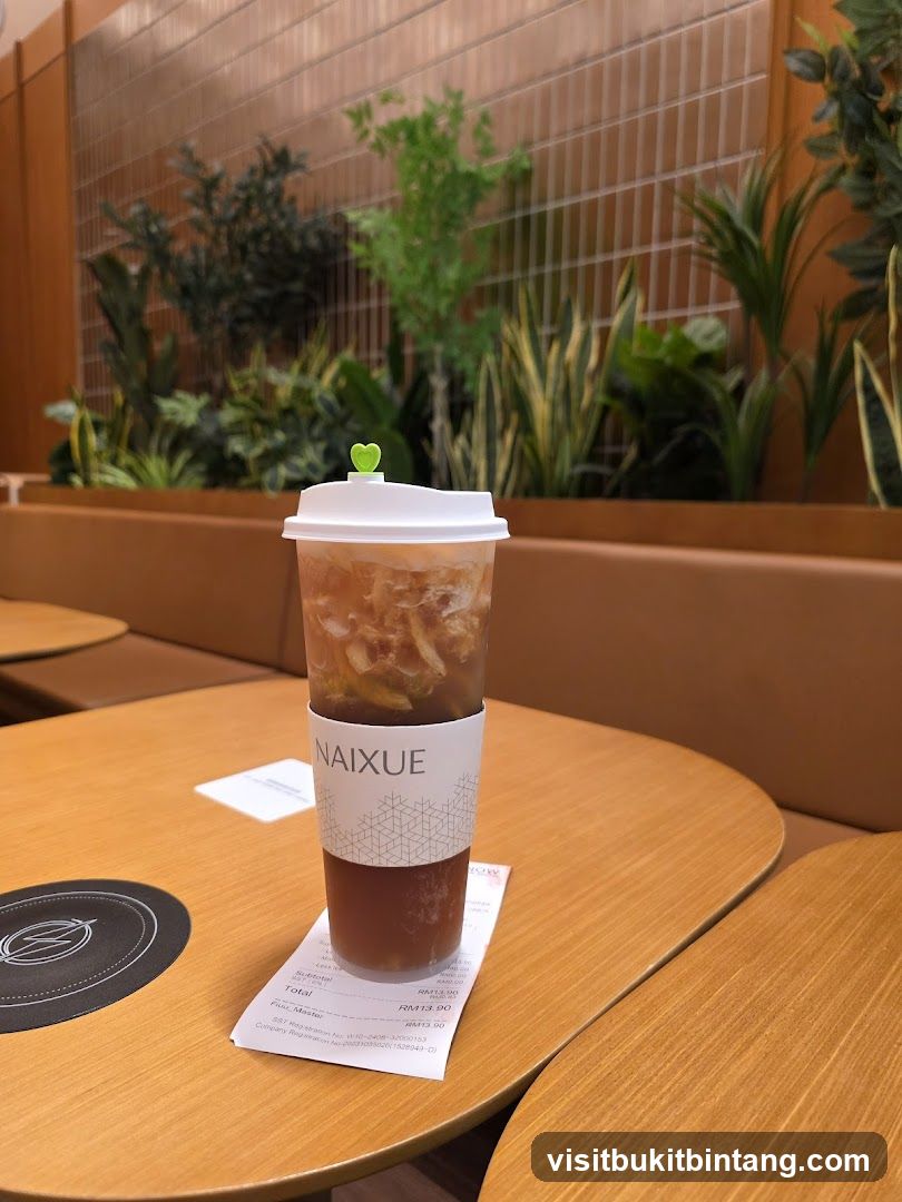 Beverage with Receipt
