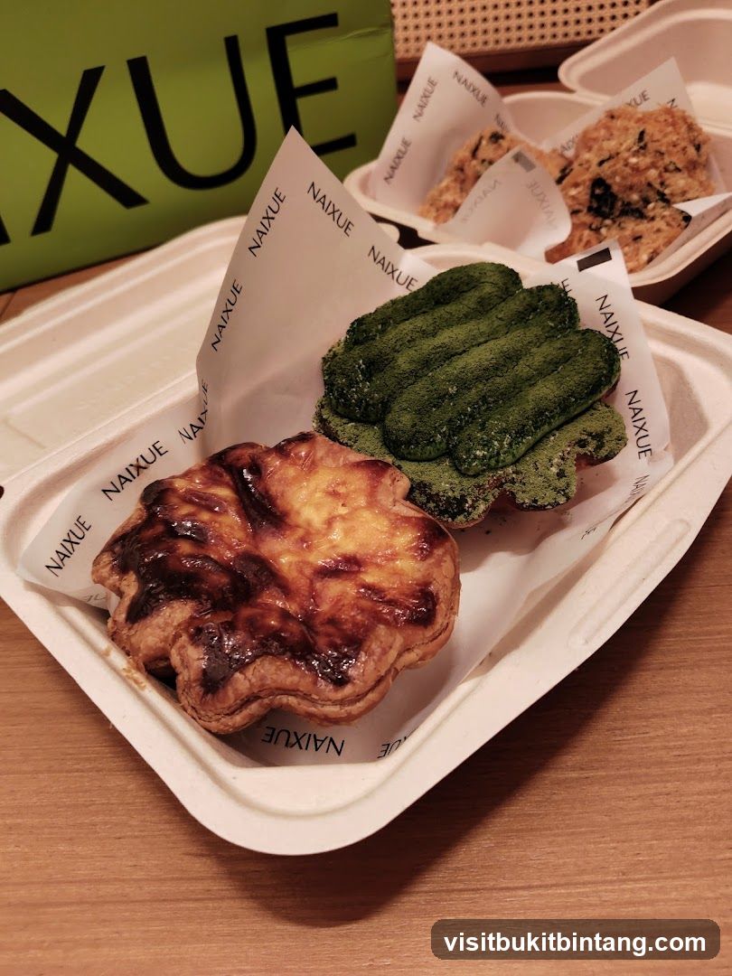 Pastries in to-go containers