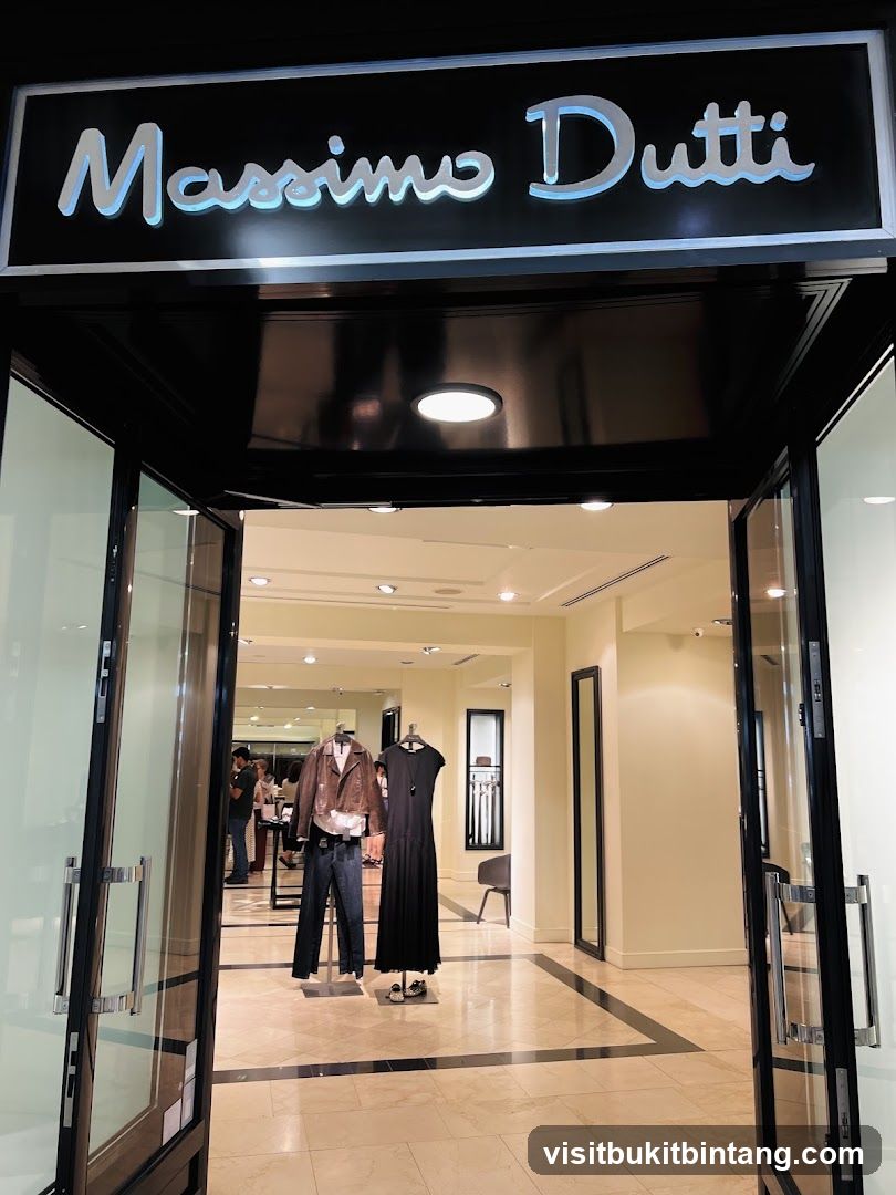 Massimo Dutti Store Entrance