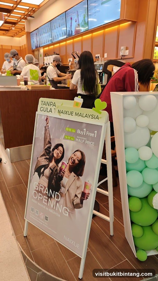 Naixue Malaysia Grand Opening Promotion