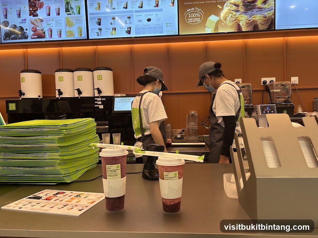 Beverage Shop Counter