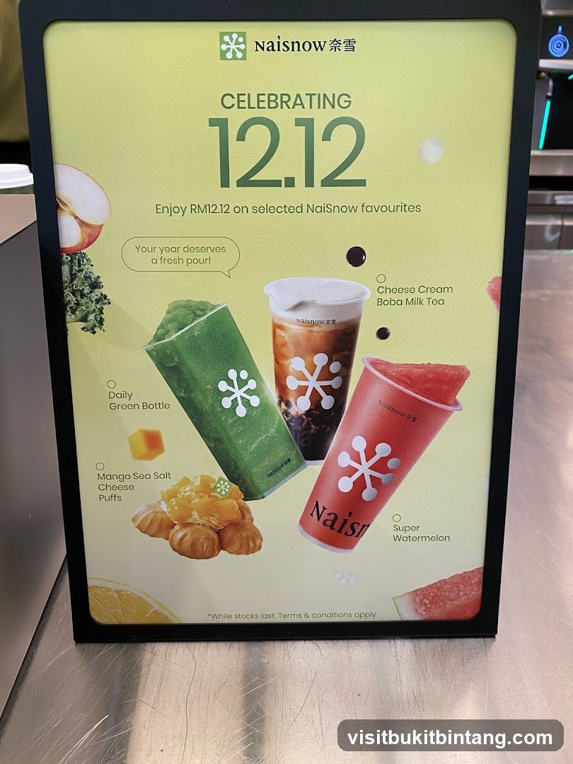 NaiSnow 12.12 Promotion