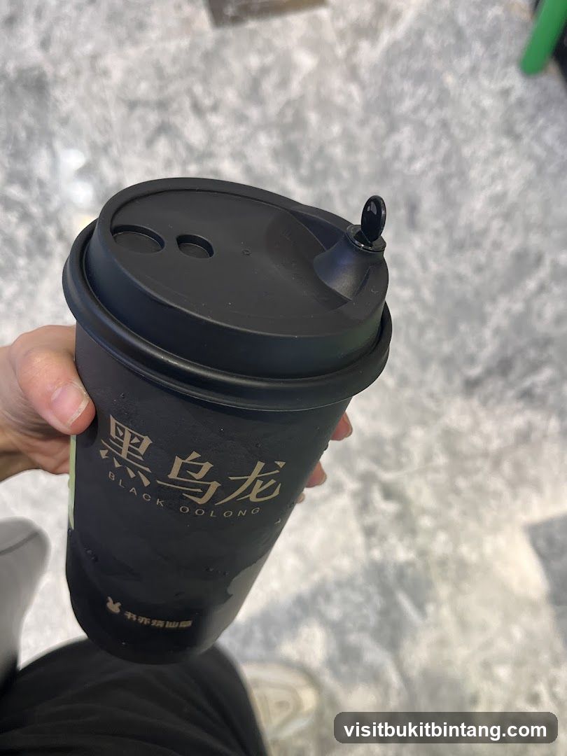Black Oolong Drink