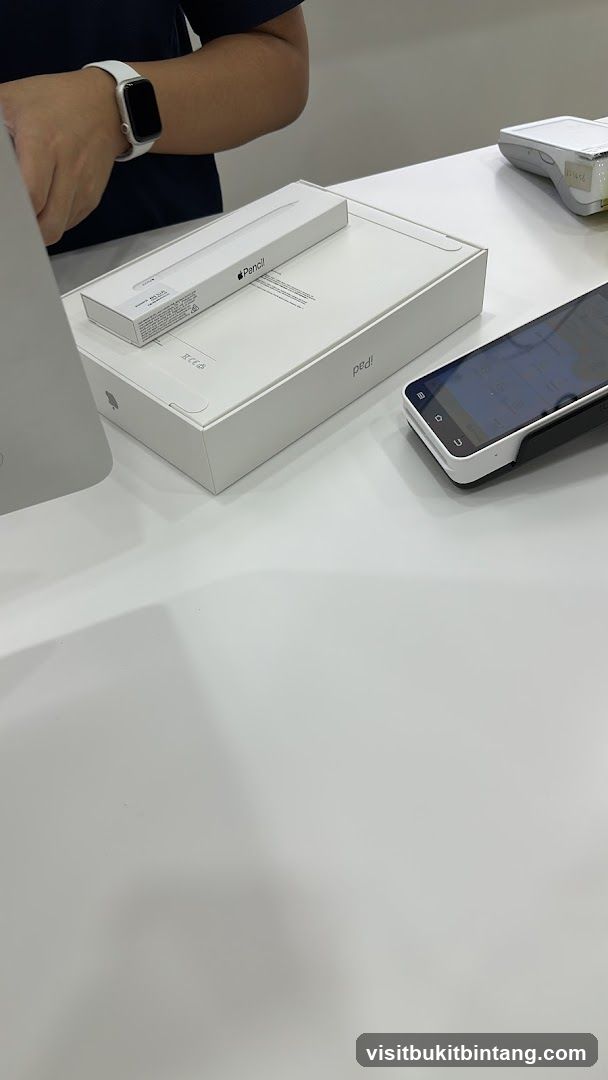 Apple Products on Display