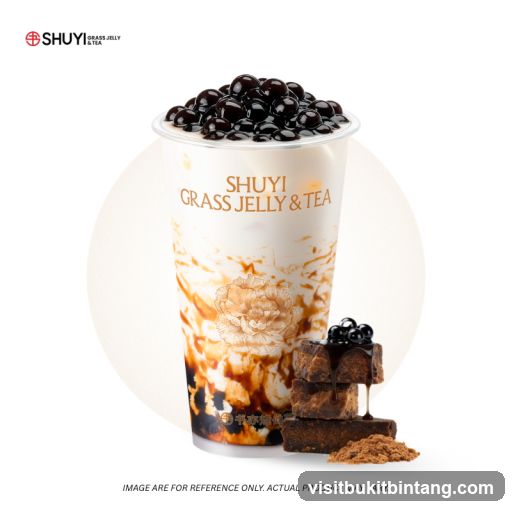 Shuyi Grass Jelly & Tea Drink