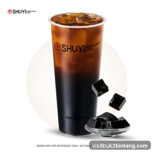 Shuyi Grass Jelly & Tea Drink