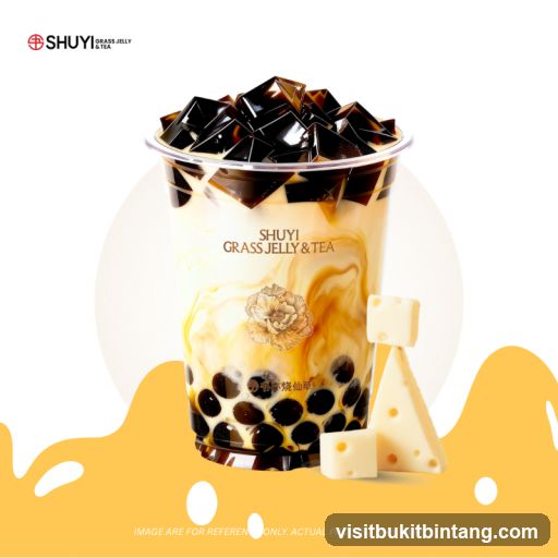 Shuyi Grass Jelly & Tea Drink