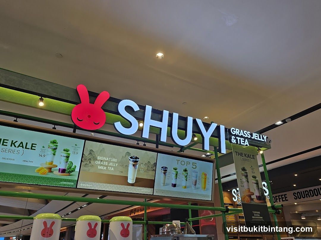 Shuyi Grass Jelly & Tea Menu