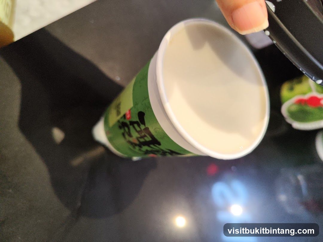 Cup of beverage