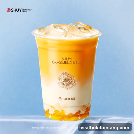 Shuyi Grass Jelly & Tea Drink