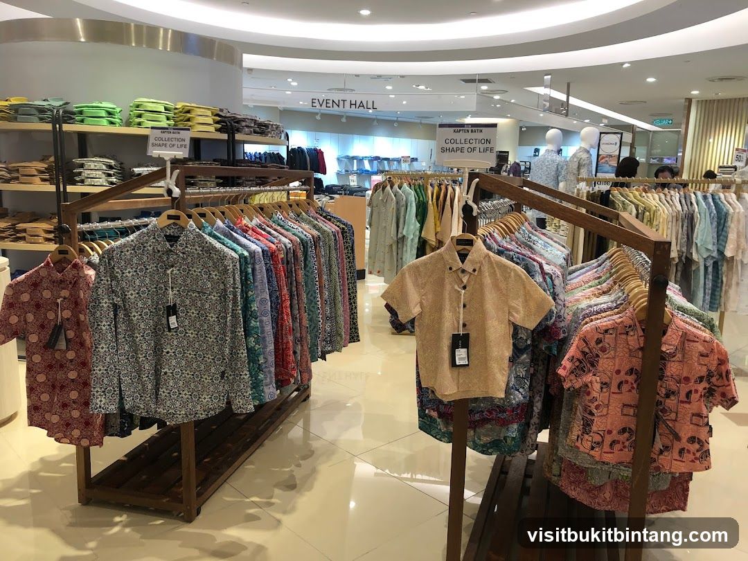 Batik Shirt Display