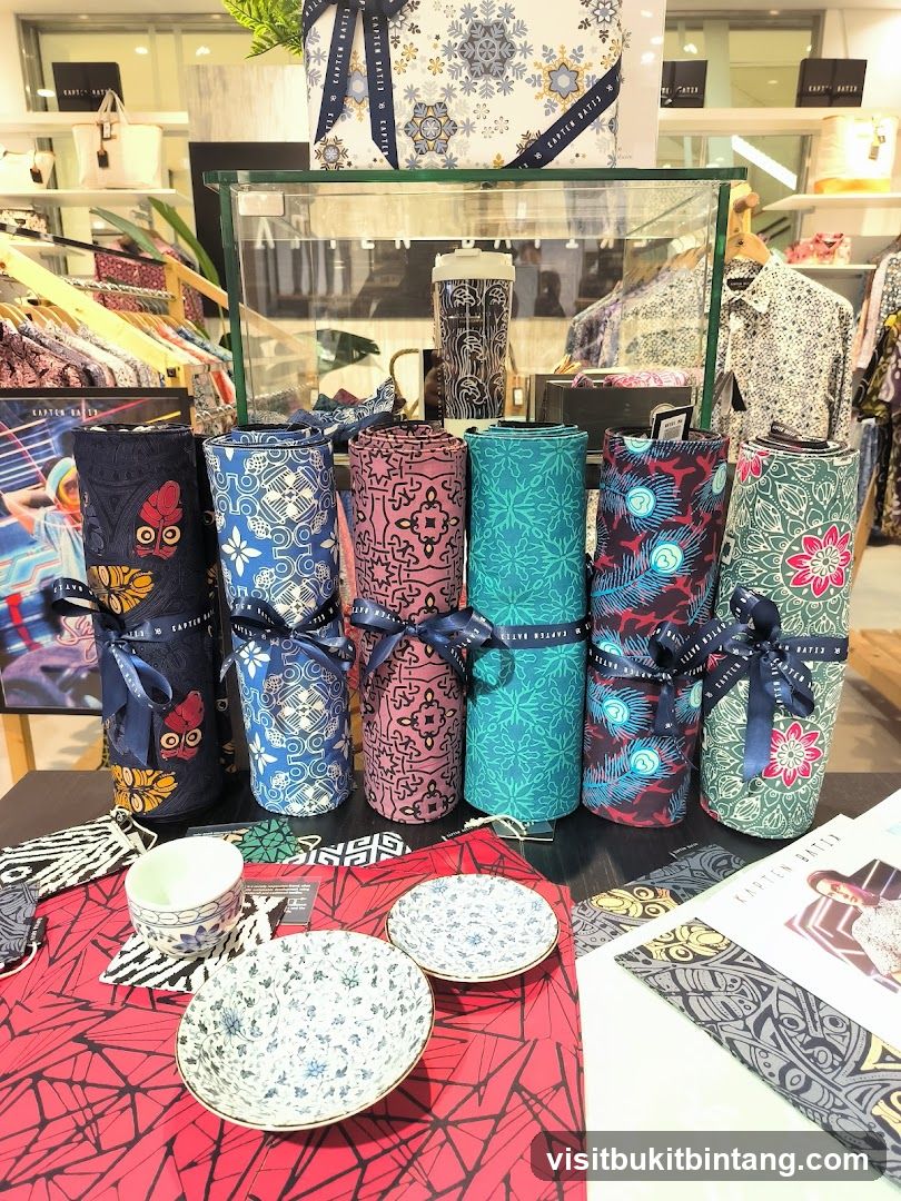 Kapten Batik Display