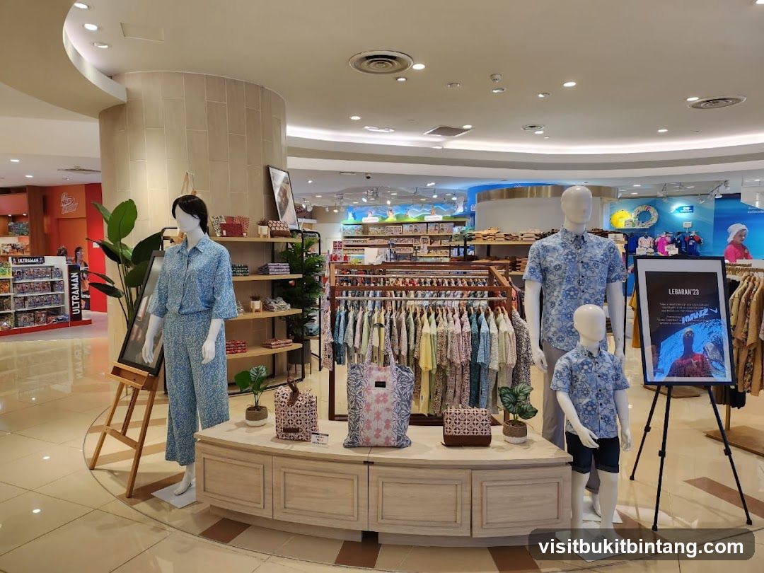 Clothing Display with Mannequins