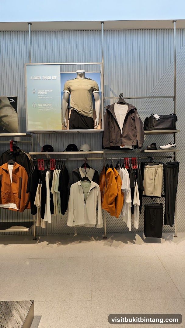 Athletic Apparel Display