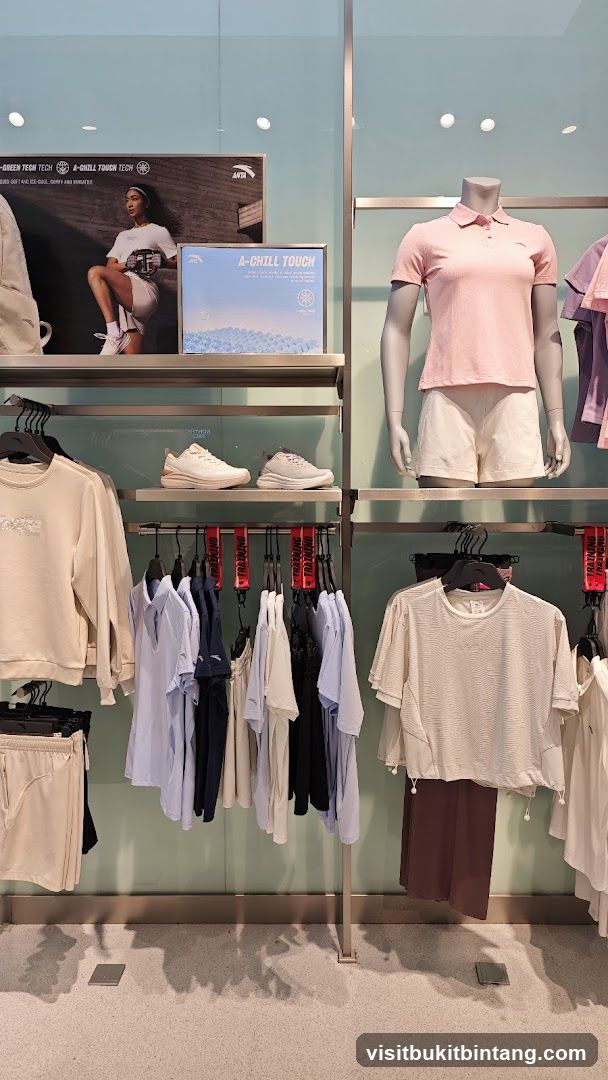 Athletic Apparel Display