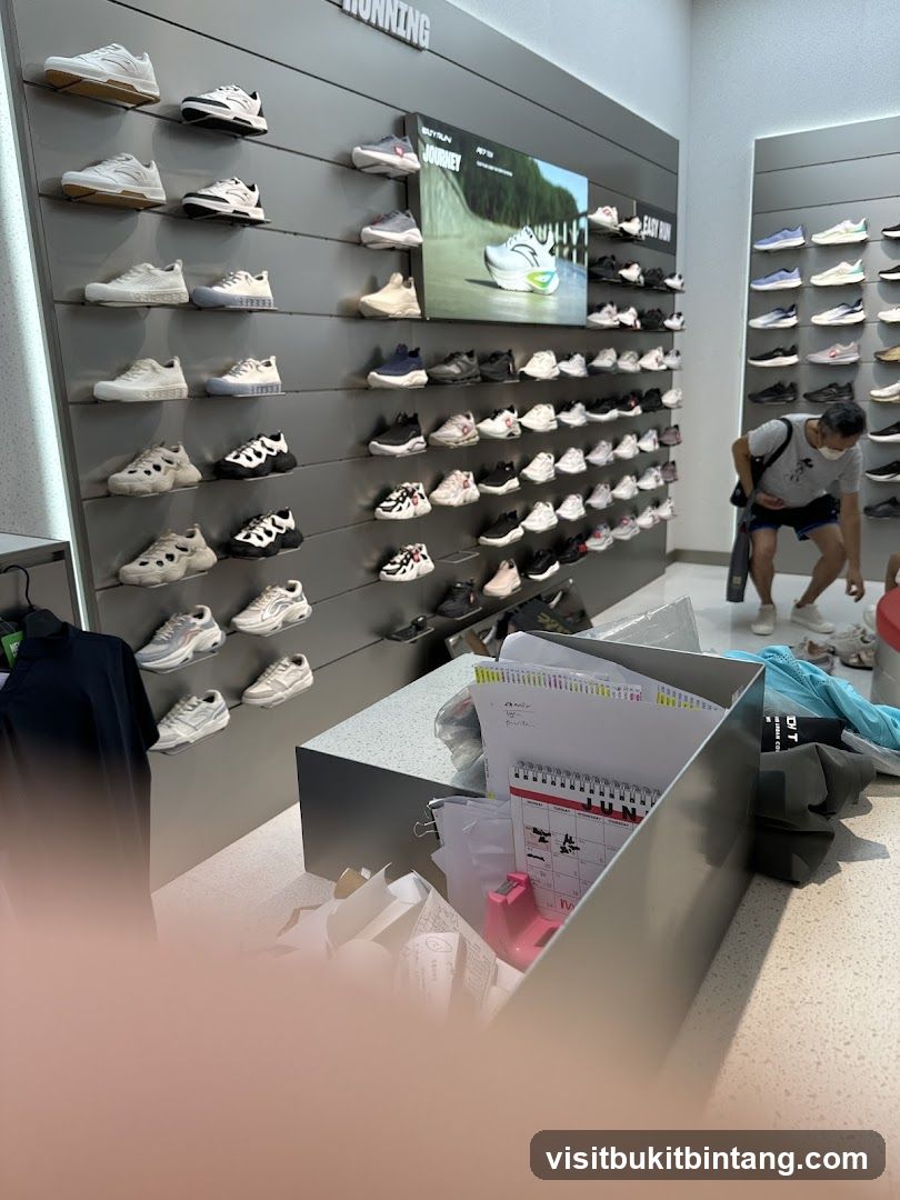 Shoe Store Display