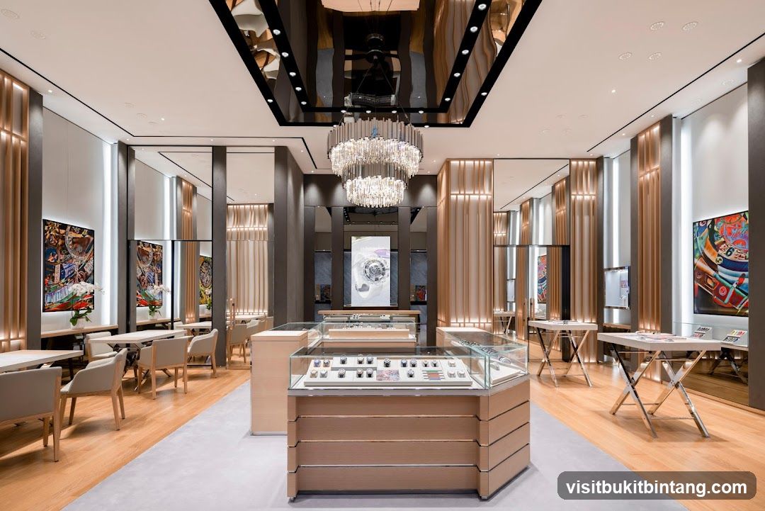 Luxury Watch Store Interior