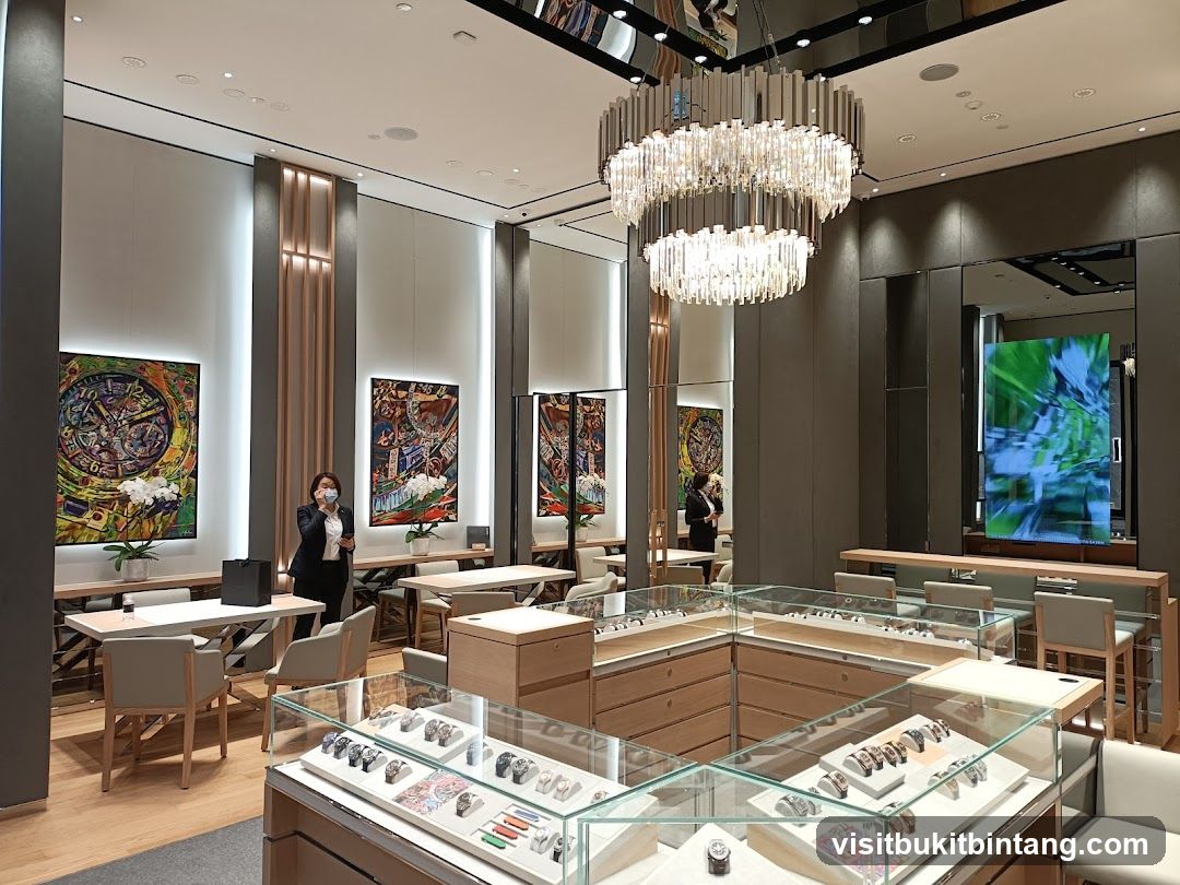 Luxury Watch Store Interior