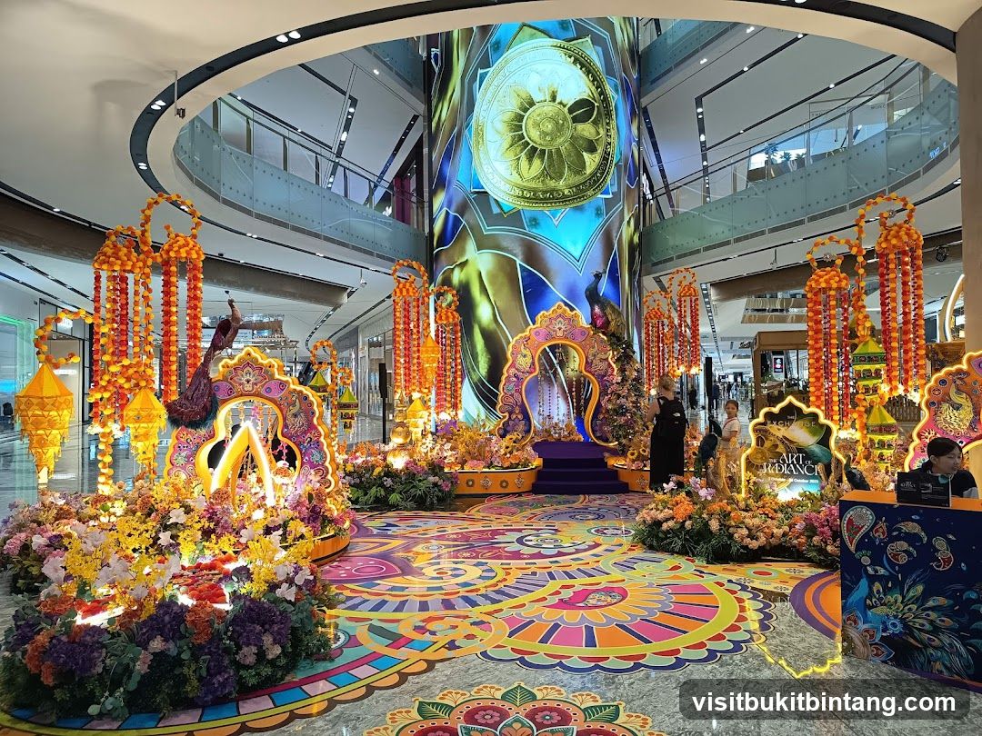 Diwali Decorations in a Mall
