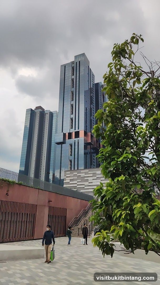 Modern Cityscape with Greenery