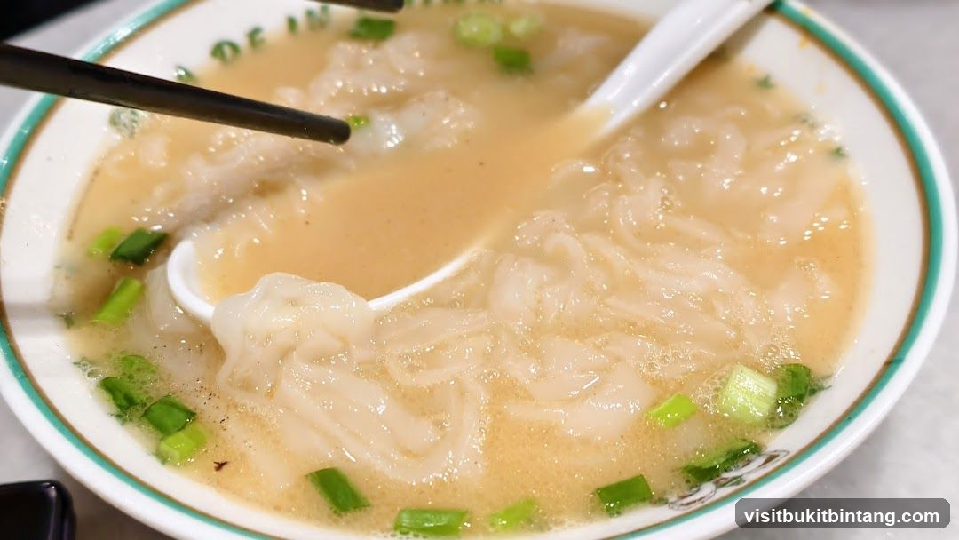Wonton Noodle Soup