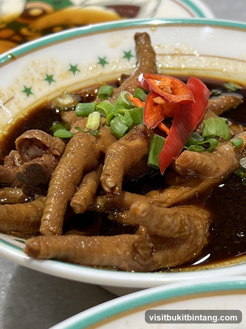 Braised Chicken Feet
