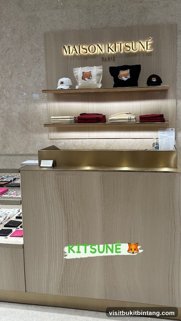 Maison Kitsuné Store Display
