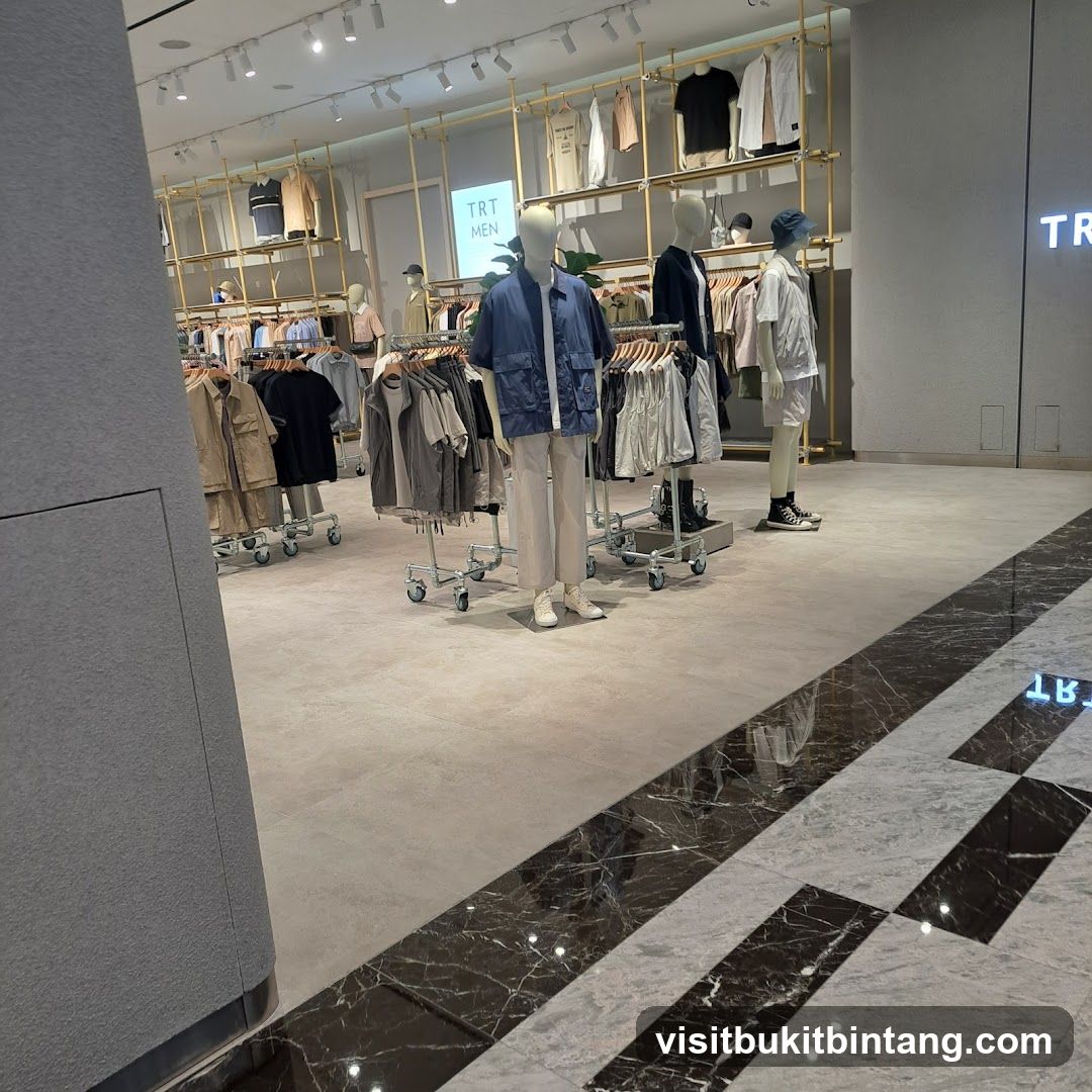Men's Clothing Store Interior