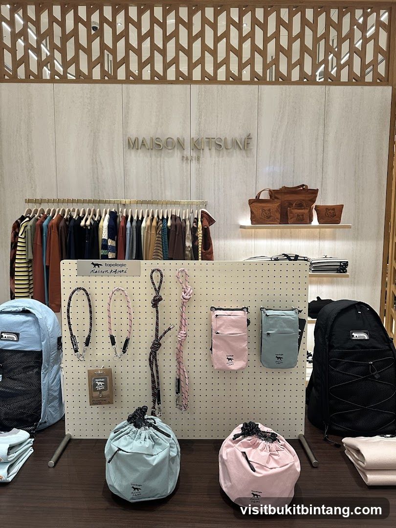 Maison Kitsuné Store Display