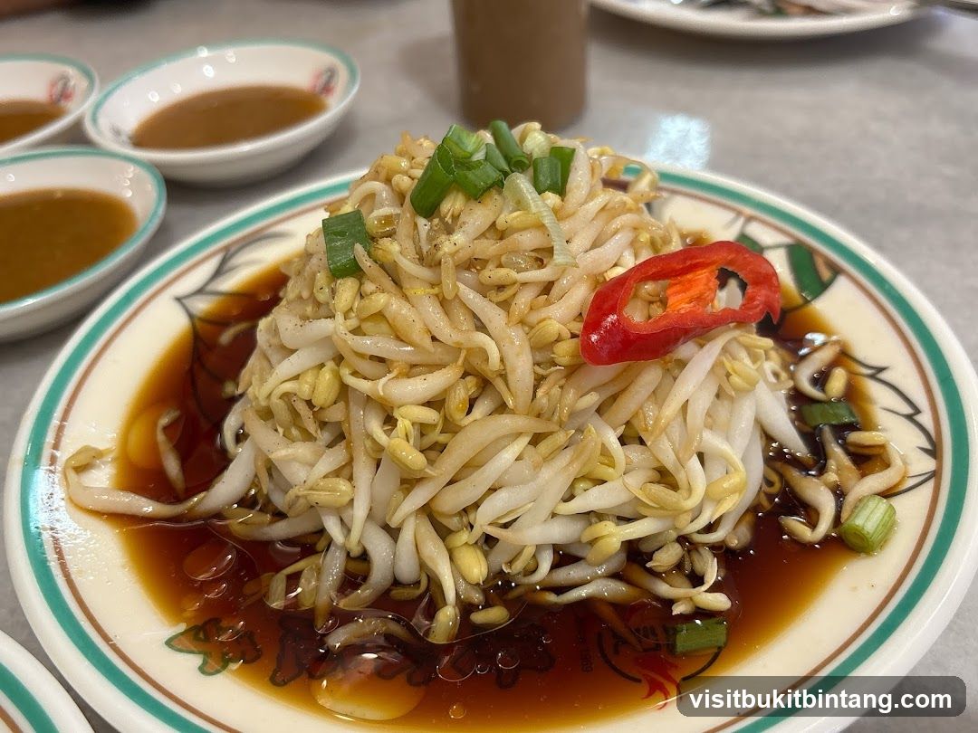 Bean Sprouts with Sauce