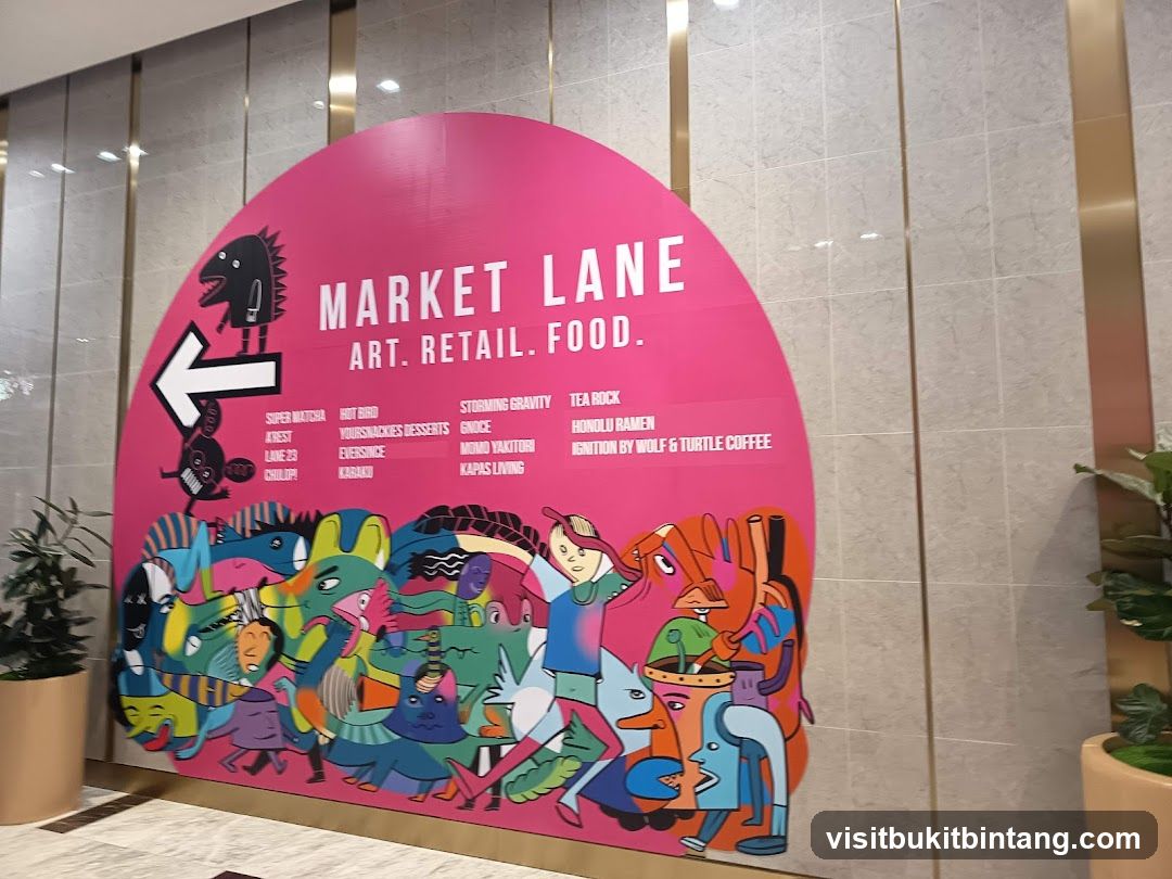 Market Lane Signage