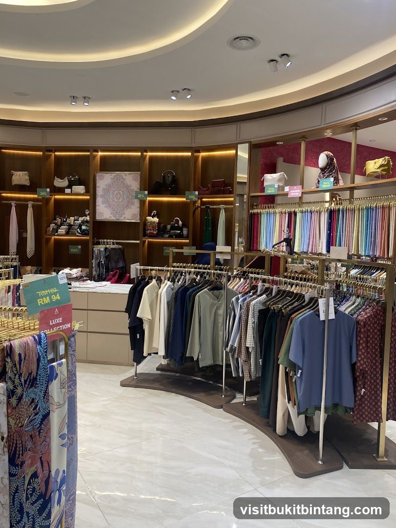 Clothing and Accessories Store Interior
